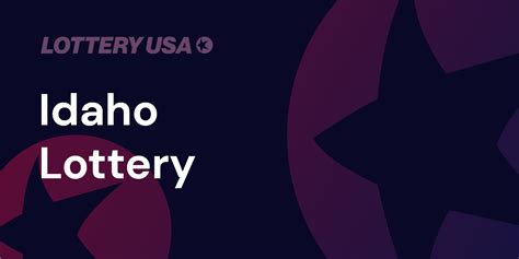 Idaho (ID) Lottery Results and Winning Numbers.